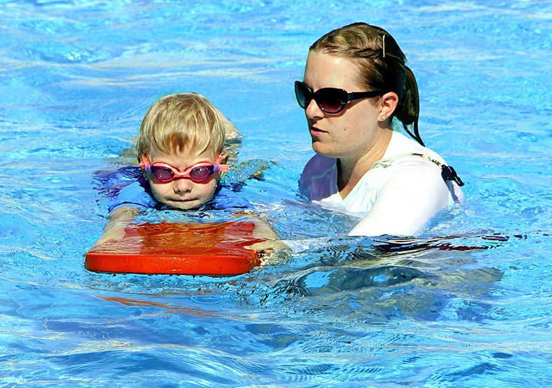 Teach swim safety