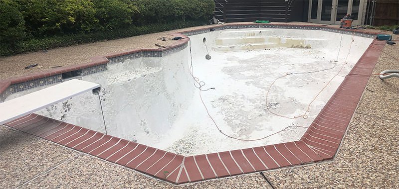 Pool Plaster Delamination Repair