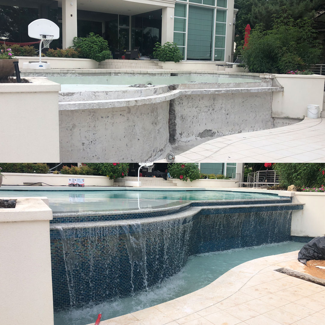 Pool Remodel in Arlington, Texas