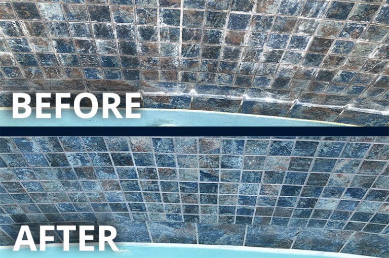 Pool Tile & Surface Cleaning with Dustless Blasting Willsha Pools