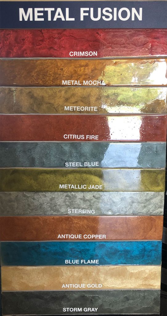 Metal Fusion Surface colors