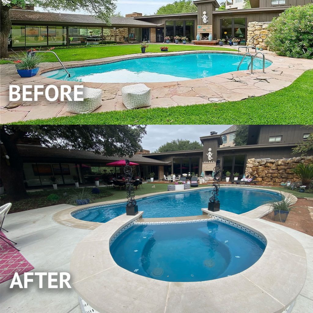 Before After Pool Remodel Add Spa 1024x1024 